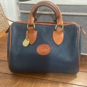 Vintage Dooney and Bourke satchel Blue